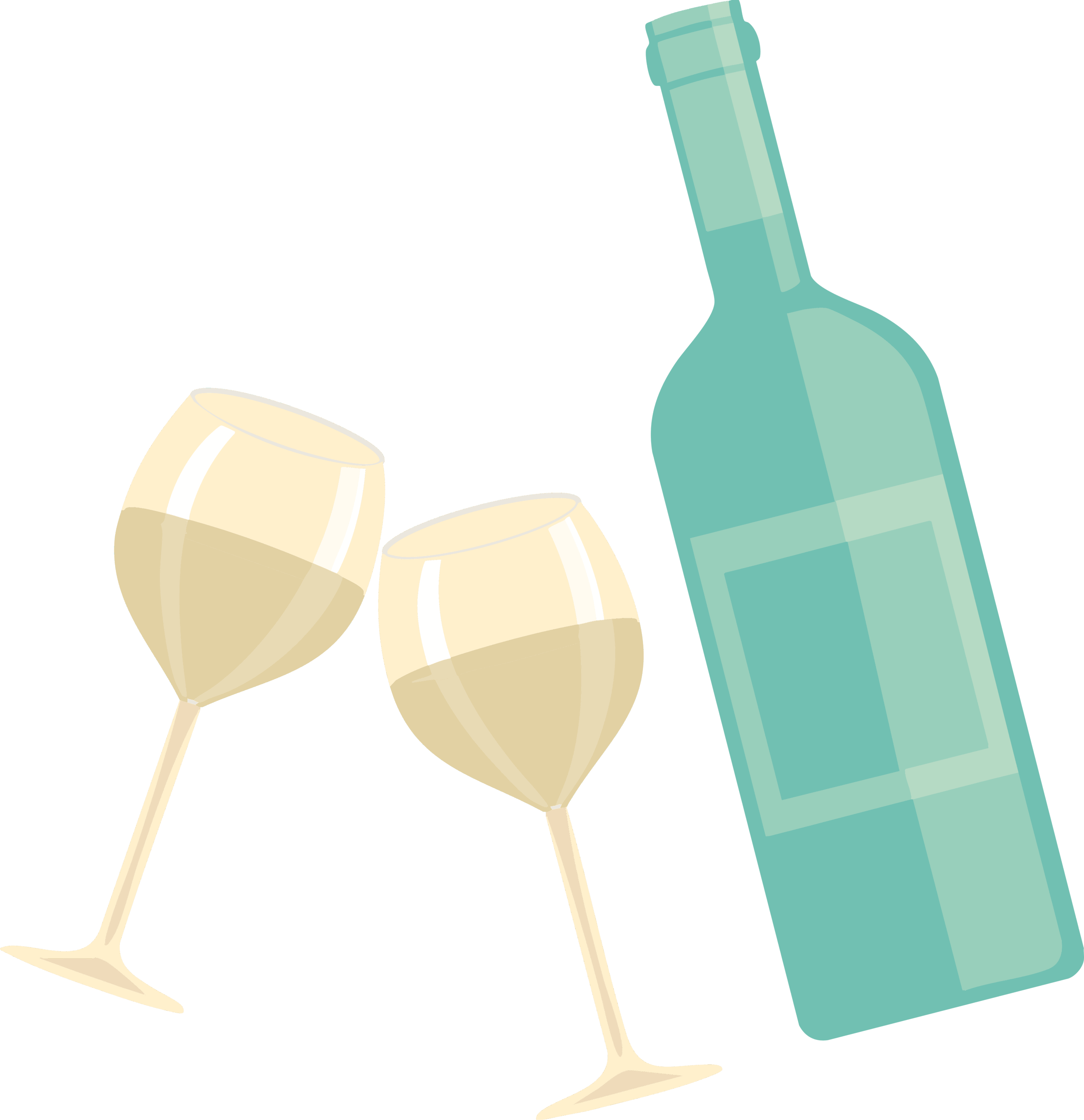 Petits éléments VIN BLEU
